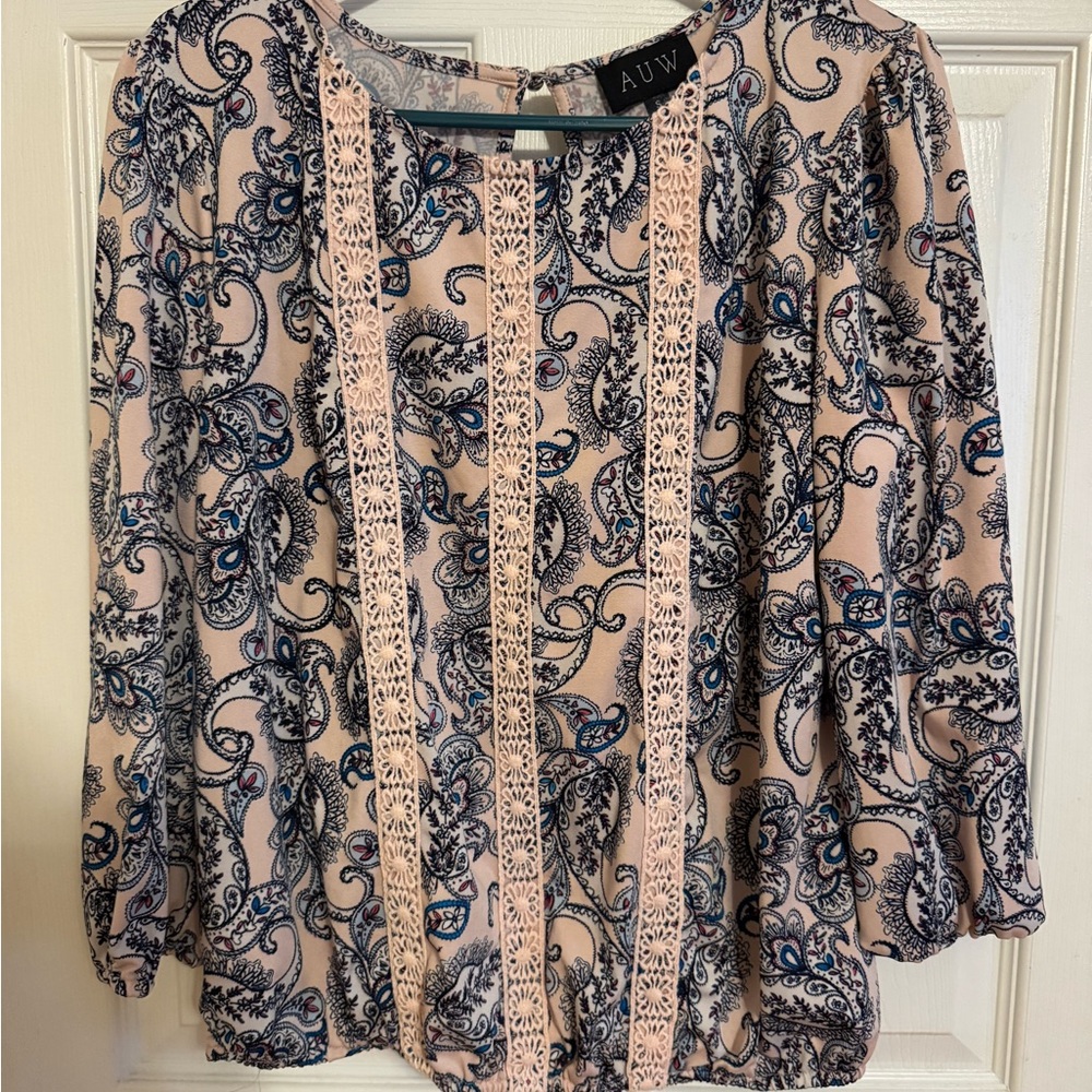 Small Women Floral Print Blouse